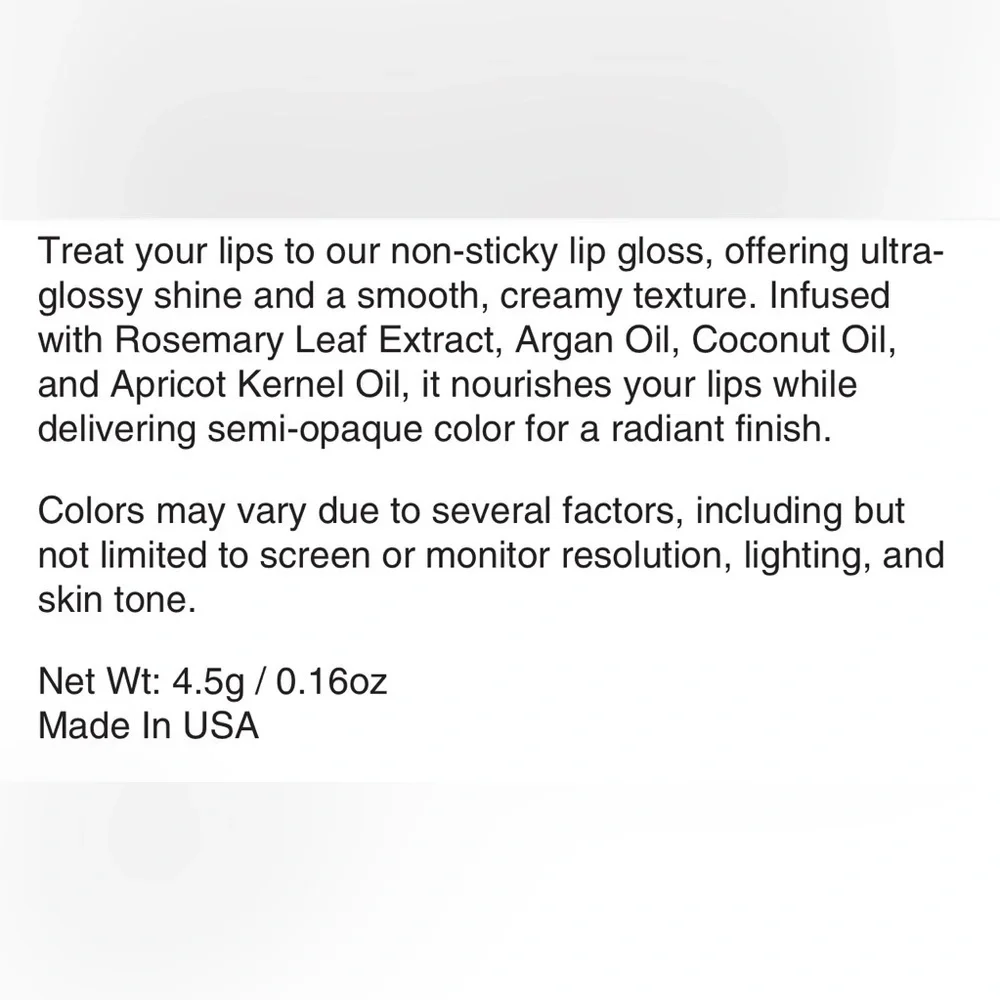 NIB Dose of Lip Gloss in Happy Hour